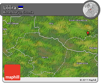 Satellite 3D Map of Lõõra