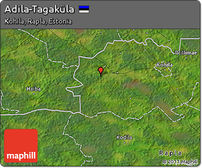 Satellite 3D Map of Adila-Tagaküla