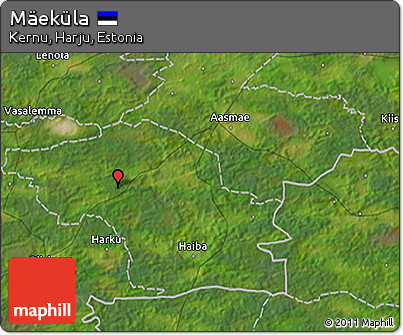 Satellite 3D Map of Mäeküla