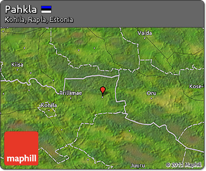 Satellite 3D Map of Pahkla