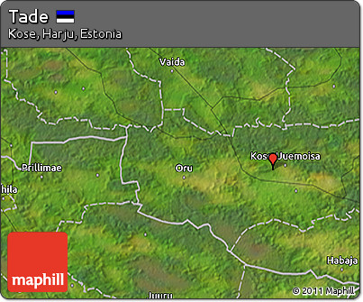 Satellite 3D Map of Tade