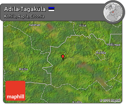 Satellite Map of Adila-Tagaküla