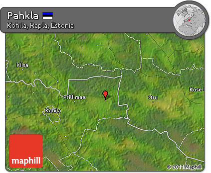 Satellite Map of Pahkla
