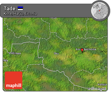 Satellite Map of Tade
