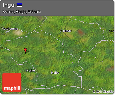 Satellite Map of Ingu