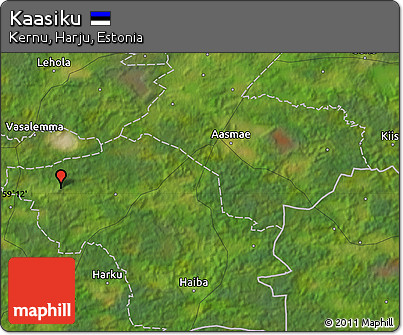 Satellite Map of Kaasiku