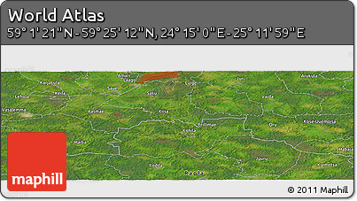 Satellite Panoramic Map of the Area around 59° 13' 17" N, 24° 43' 30" E