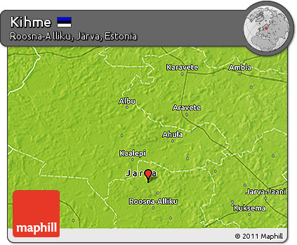 Physical 3D Map of Kihme