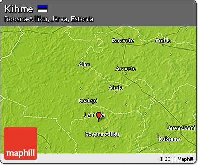Physical 3D Map of Kihme