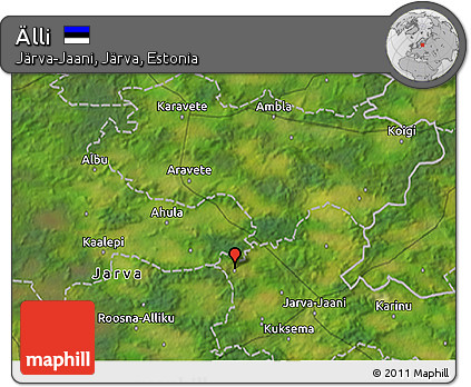 Satellite 3D Map of Älli