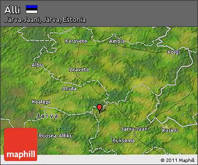Satellite 3D Map of Älli