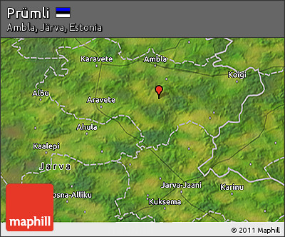 Satellite 3D Map of Prümli