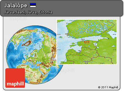 Physical Location Map of Jalalõpe