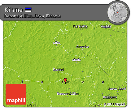 Physical Map of Kihme