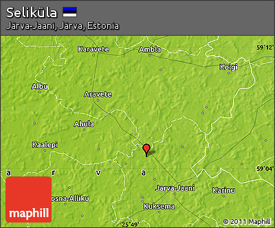Physical Map of Seliküla