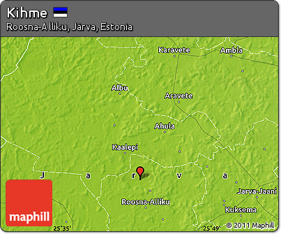 Physical Map of Kihme