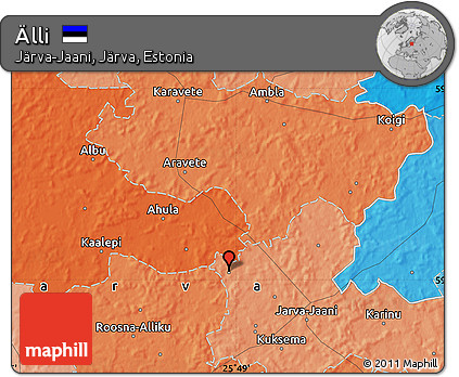Political Map of Älli