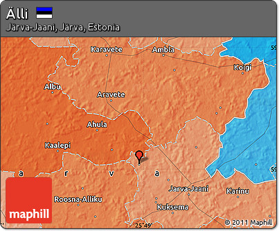 Political Map of Älli