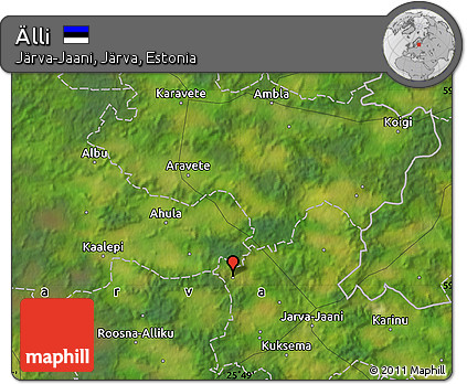 Satellite Map of Älli