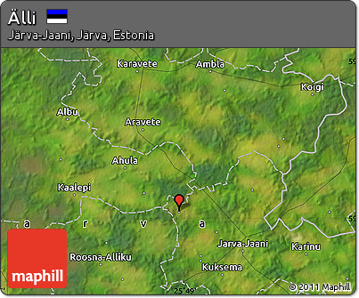 Satellite Map of Älli