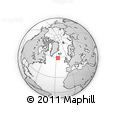 Outline Map of the Area around 59° 13' 17" N, 25° 25' 29" W, rectangular outline