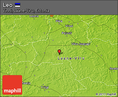 Physical 3D Map of Leo
