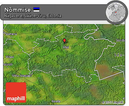 Satellite 3D Map of Nõmmise