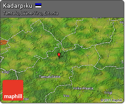 Satellite 3D Map of Kadarpiku