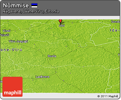 Physical Panoramic Map of Nõmmise