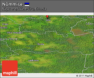 Satellite Panoramic Map of Nõmmise