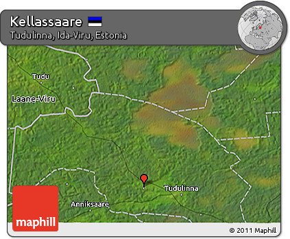 Satellite 3D Map of Kellassaare