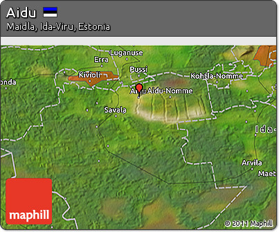 Satellite 3D Map of Aidu