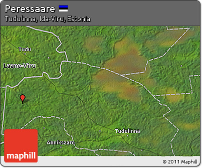Satellite 3D Map of Peressaare