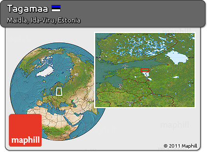 Satellite Location Map of Tagamaa