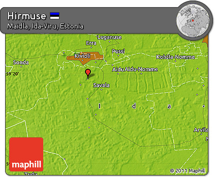 Physical Map of Hirmuse