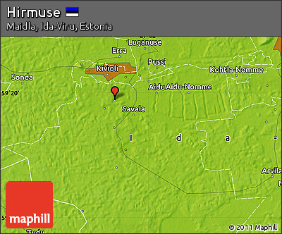 Physical Map of Hirmuse