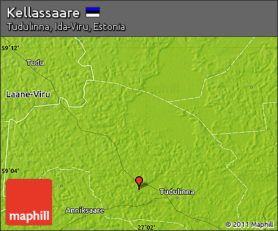 Physical Map of Kellassaare