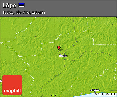 Physical Map of Lõpe