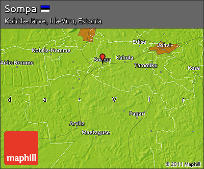 Physical Map of Sompa
