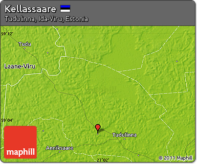 Physical Map of Kellassaare