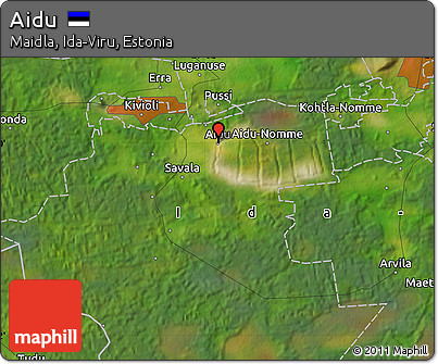 Satellite Map of Aidu