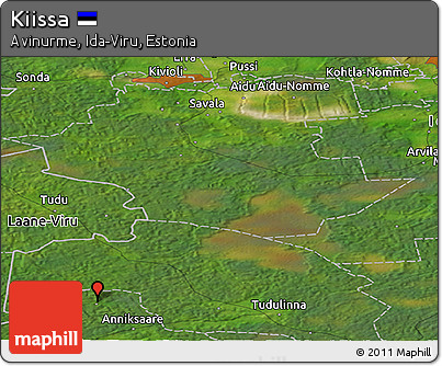 Satellite Panoramic Map of Kiissa