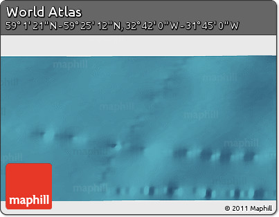 Satellite 3D Map of the Area around 59° 13' 17" N, 32° 13' 30" W