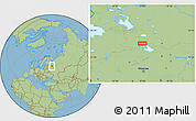 Savanna Style Location Map of the area around 59° 13' 17" N, 37° 28' 30" E