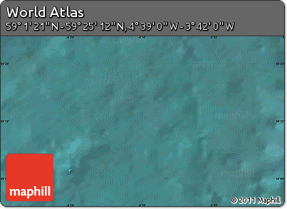 Satellite Map of the Area around 59° 13' 17" N, 4° 10' 30" W