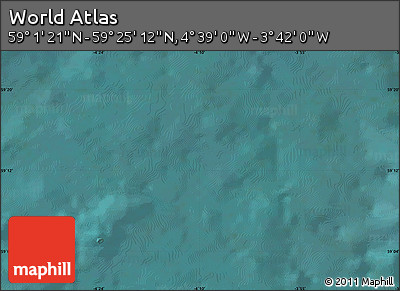 Satellite Map of the Area around 59° 13' 17" N, 4° 10' 30" W