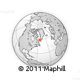 Outline Map of the Area around 59° 13' 17" N, 53° 28' 30" W, rectangular outline