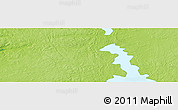 Physical Panoramic Map of the area around 59° 13' 17" N, 72° 10' 30" W