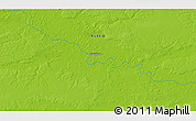 Physical 3D Map of the area around 59° 13' 17" N, 74° 1' 30" E
