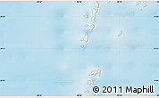 Shaded Relief Map of the area around 59° 13' 17" N, 80° 40' 30" W
